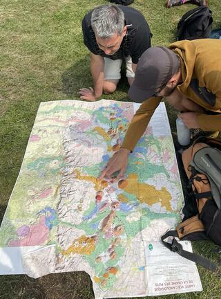 Lecture de paysages Auvergne